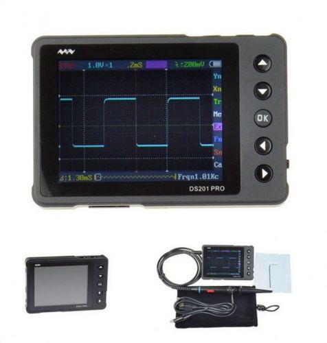 Nano arm ds201 pro pocket size mini oscilloscope handheld digital storage new for sale