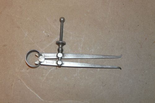 Vintage 4  3/4 ” the l s starrett co inside calipers pat june 2 1885 inv11099 for sale