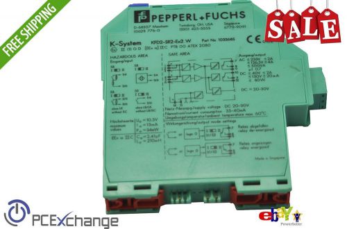 Pepperl+fuchs k-System Relay Amplifier KFD2-SR2-Ex2. W