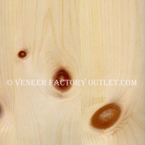 Knotty Pine Veneer,  4&#039; x 4&#039;, Paper Backed.   Ships FREE!