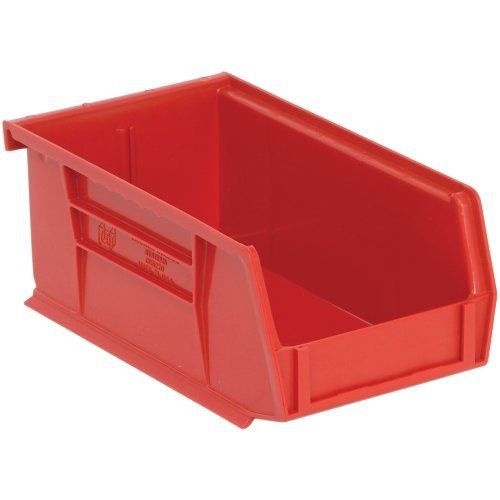 Edsal edsal pb8501r high density stackable plastic bin, 4&#034; width x 3&#034; height x for sale