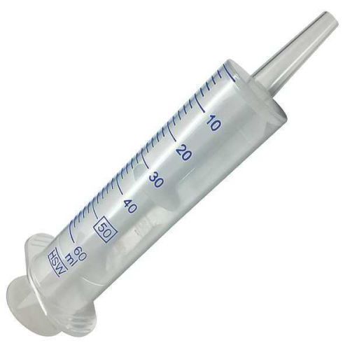 50ML NORM-JECT All Plastic Syringe Catheter Tip 30pk