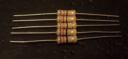 82 Ohm 1 Watt 5% Carbon Film Resistors