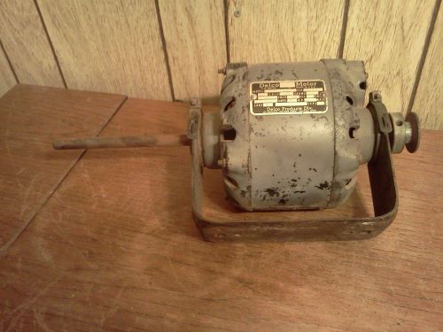 VINTAGE DELCO MOTOR 1/6 HP 1725 RPM MODEL A 8765