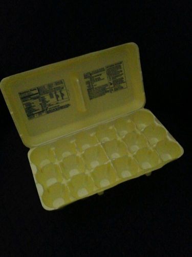 50 Styrofoam Egg Cartons 18-count