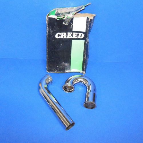 CREED 1 1/2&#034; LESS CLEAN-OUT 17G &#034;P&#034; TRAP 50373 *NEW IN BOX*