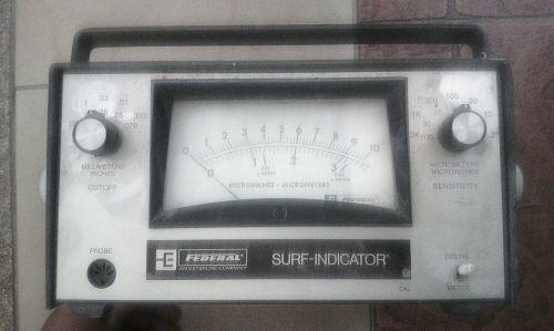 Federal Esterline 21-1350-00 Surf-Indicator Gage Readout (secondhand)