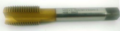 EMUGE Metric Tap M20x2 SPIRAL POINT HSSCO5% M35 HSSE TiN Coated