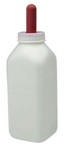 Calf bottle &amp; screw on nipple little giant 2 quart for sale
