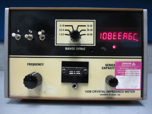 Saunder 150B Crystal Impedance Meter , 2605F