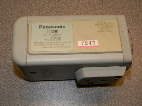 Panasonic WV-BP70 Camera. No Lens, Untested