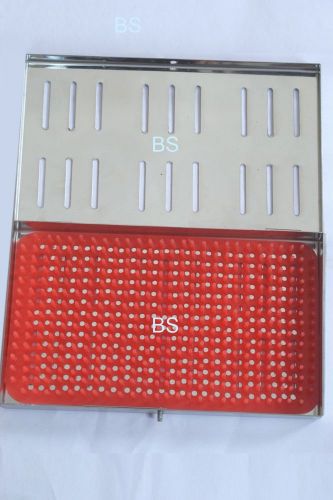 SS Single mate Sterilizing Case silicone mat ophthalmic instruments
