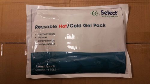 A Full Case Of 12 Large Reusable Hot/Cold Gel Pack 8x11