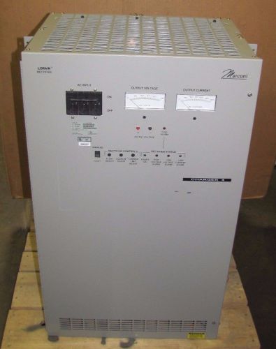 LORAIN MARCONI RHM200D50 OUT: 55 VDC 200A 200 A AMP IN: 208/240V 3PH RECTIFIER