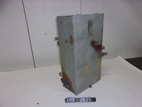 Federal pacific electric 600 volt 100 amp fused disconnect bus plug (dis2825) for sale