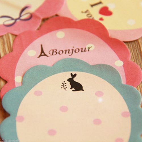 Cute Sticker Post It Bookmark Flower Marker Memo Flags Index Pad Tab Sticky Note