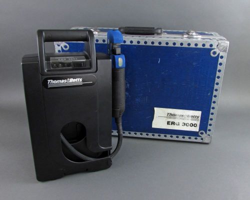 Thomas &amp; Betts ERG-3001 Sta-Kon Electro-Hydraulic Portable Crimping Tool w/ Case