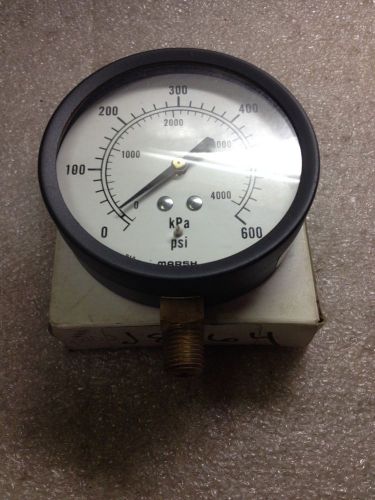 (q9-2) marsh 34693-3 vacuum pressure gauge for sale