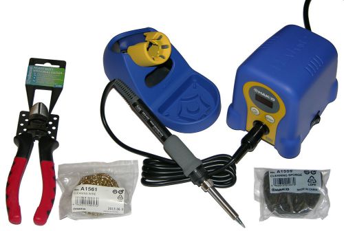 Hakko fx888d-23by digital soldering station w/ velleman vt06 heavy duty cutter for sale