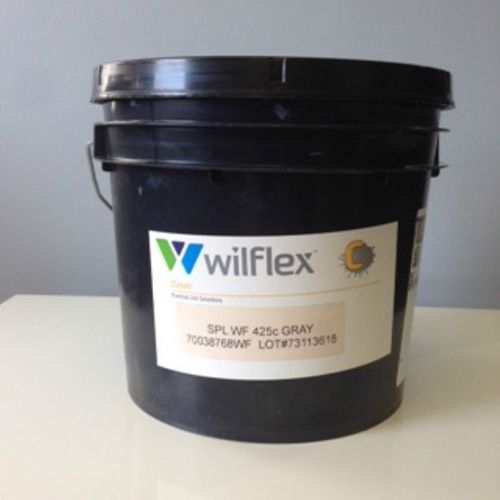 Wilflex Special Gray matched to Pantone 425C Screenprinting Plastisol  1 gallon