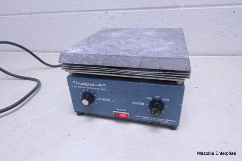 COLE PARMER INSTRUMENT MAGNE-4 4 UNIT MAGNETIC STIRRER WITH HOT PLATE 4820-20