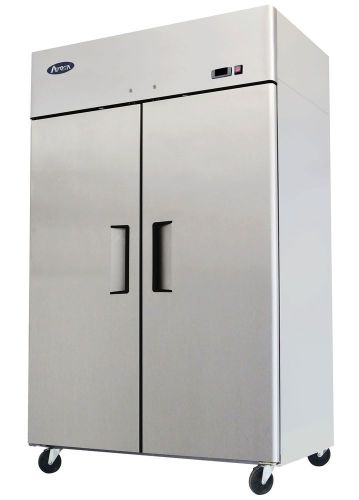 Atosa mbf8002, top mount 2-door, upright freezer for sale