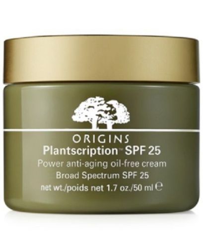 Origins plantscription spf 25 anti-aging oil-free cream 1.7 fl. oz./50ml new for sale