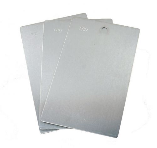 Powder Coating Sample Panels - 3x5 Blank Aluminum Ready to Coat Panels!
