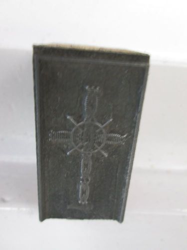 Letterpress Printers Block, Cross