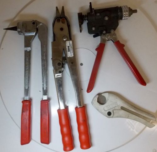 4 pc rehau comboloc 243107 pex pipe tool kit - versaloc compression  (gr1019354) for sale
