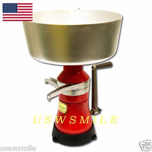 Manual Cream Separator 80L/H; Milk Cream Separator . FREE USA SHIPPING