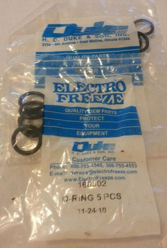 Electro Freeze/ Duke 5pc O-Ring 160502