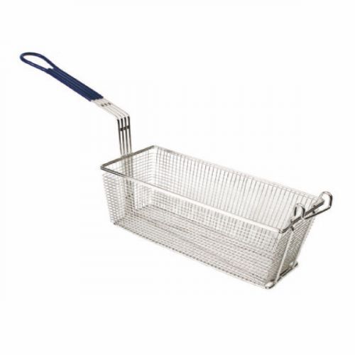 THUNDER GROUP FRY BASKET LARGE WIRE MESH 13.375&#034; X 5.75&#034; X 5.75&#034; - SLFB005