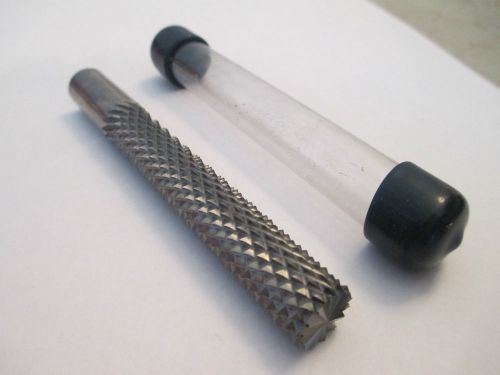USA Made Carbide 1/2&#034; Shank 1/2&#034; Diameter Router Burr Diamond Cut Pointed Tooth