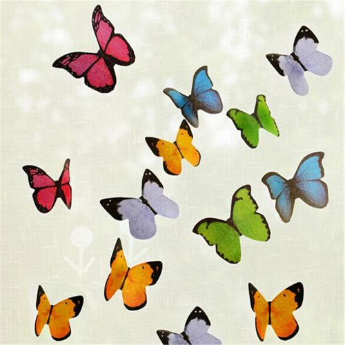 New 40pcs Butterfly Notes Memo Bookmark Post Index