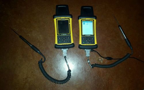 Trimble Nomad Handheld Data Collector rare yellow par tech charger as is