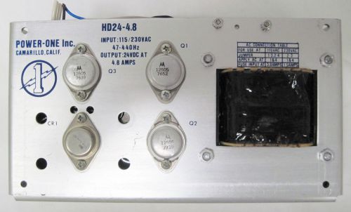 POWER-ONE MODEL HD24-4.8 24VDC AT 4.8A POWER SUPPLY UNIT