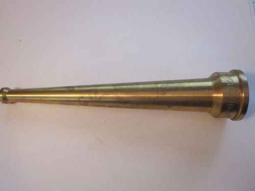NEW Dixon Plain Hose Nozzle Brass 1&#034; NST  NH BN10F LOTS MORE LISTED