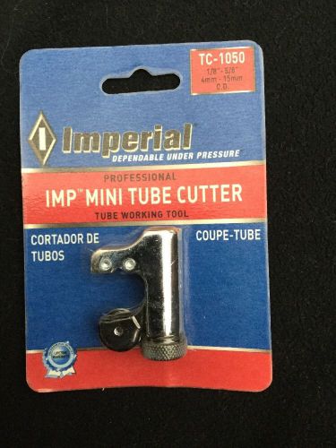 IMP MINI TUBE CUTTER, Imperial, TC-1050, 1/8&#034;-5/8&#034; FOR TIGHT QUARTERS