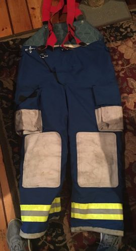 Minty Pair Of Blue Turnout Gear Pants Size 40
