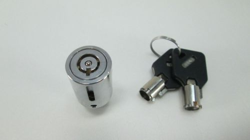 Tubular Cylinder Lock  7/8 Push 2 KEYS