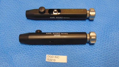 Lot Of 2 Karl Storz 30133 Clickline Pencil Holder For Retractors S2213