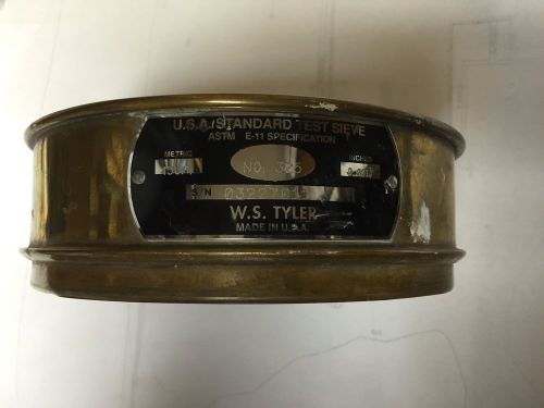 Usa standard 8&#034;  test sieve no 325 made in usa w.s. tyler for sale