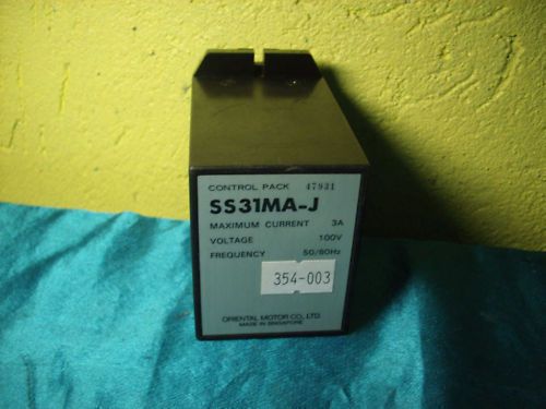 Oriental Motor SS31MA-J SS31MAJ Control  Pack