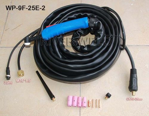 Wp-9f-25e-2 ck25 tig welding torch flexible air cooled for sale