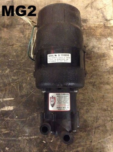 March TE-MDX-MT3 Magnetic Drive Chemical Pump 1/20HP 3450/2850rpm