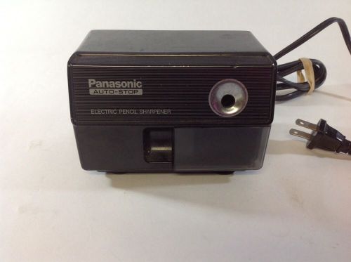 Panasonic Auto Stop Electronic Pencil Sharpener KP-110.