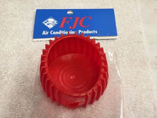 Gauge cover, a/c, high-side, for 2-1/2&#034; gauges, part# 6142 red rubber, fjc, inc. for sale