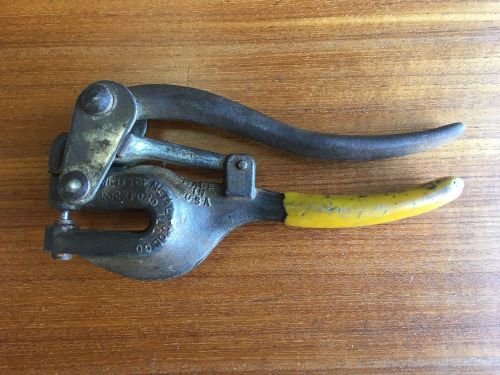 Whitney Metal Tool Co. Punch, Tool And Die. Machinist, Metalwork Craft Vintage