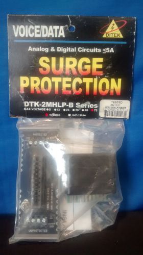 DITEK Surge Protection DTK-2MHLP-B Series (with base) 75 Volt